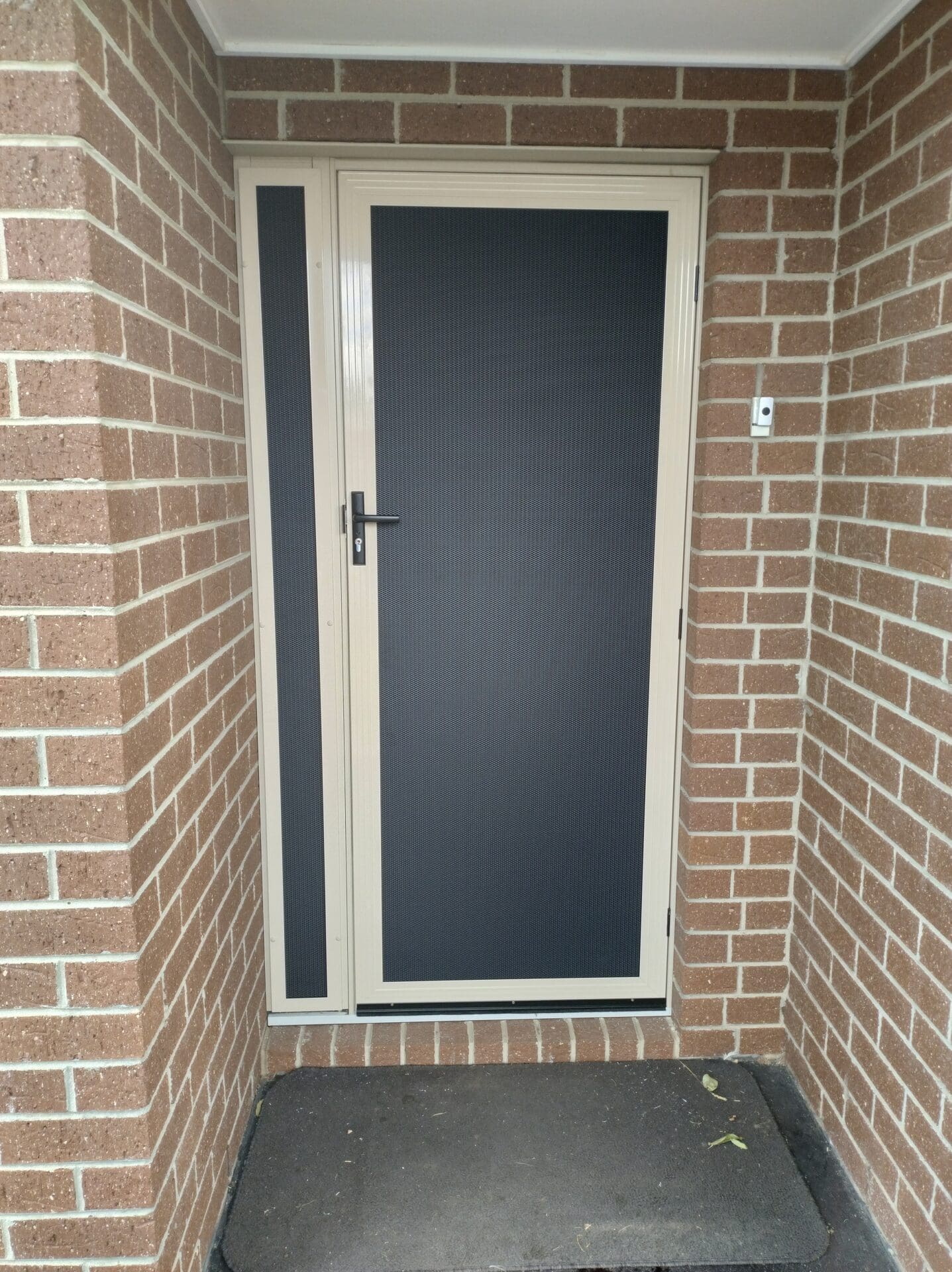 Entry safety door Entry safety door